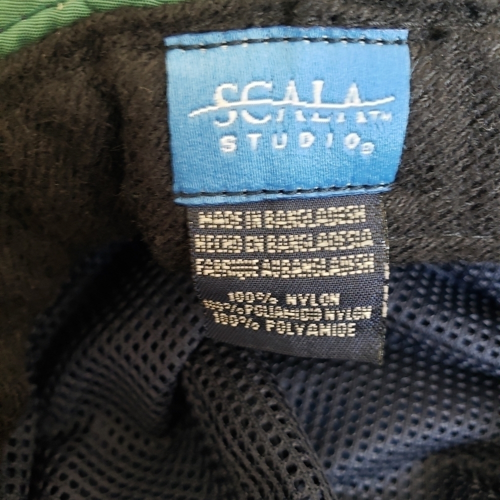 Scala Sun Hat Size Medium Outdoor Design Navy Blue‎  Adjustable - Picture 9 of 16